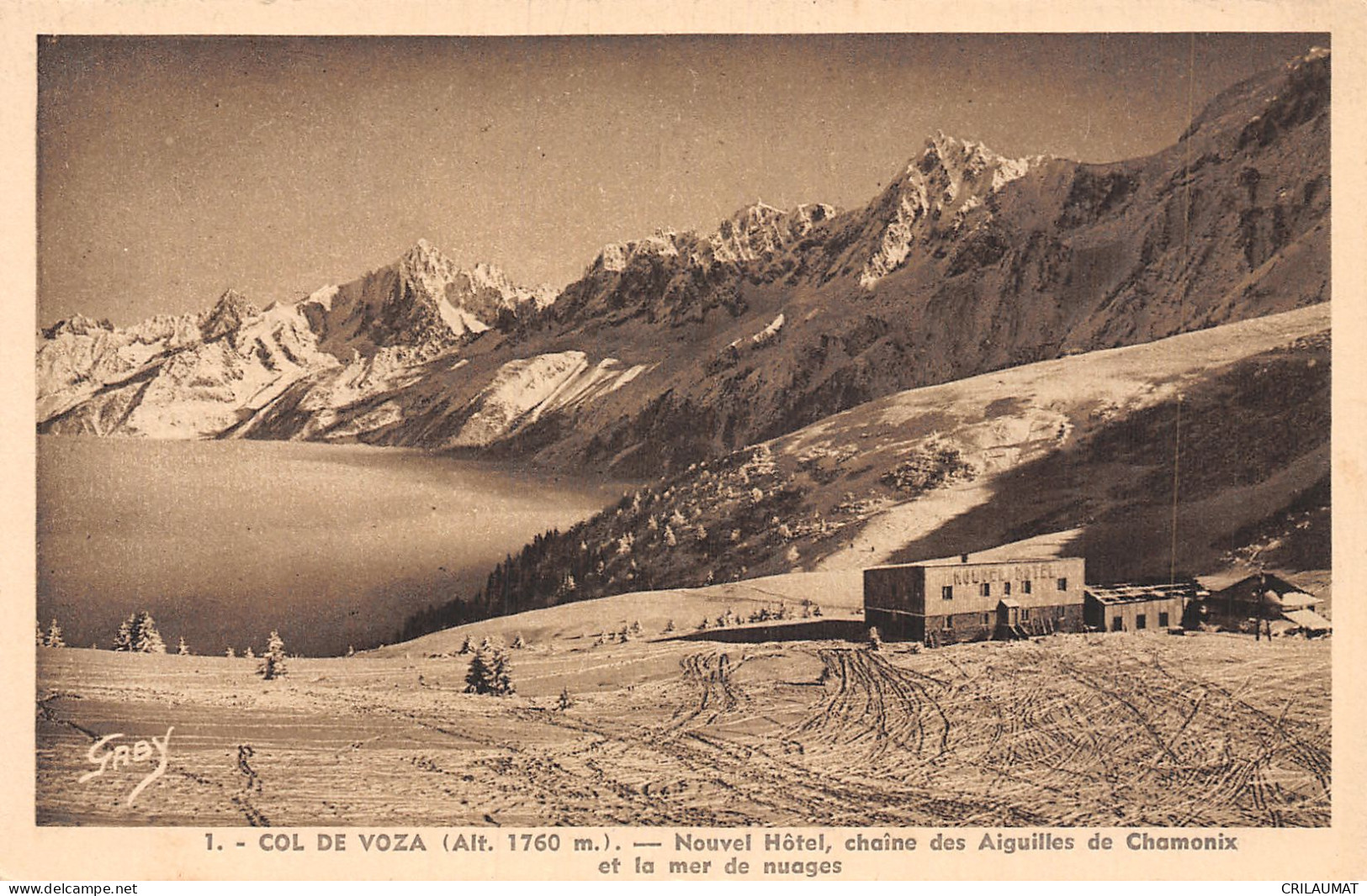 74-COL DE VOZA-N°5136-C/0035 - Other & Unclassified