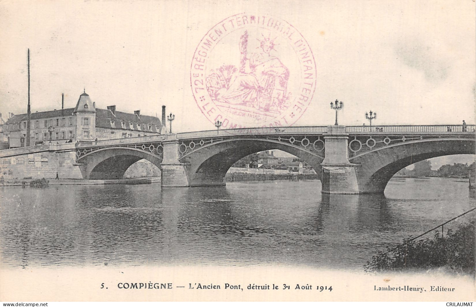 60-COMPIEGNE-N°5136-B/0305 - Compiegne