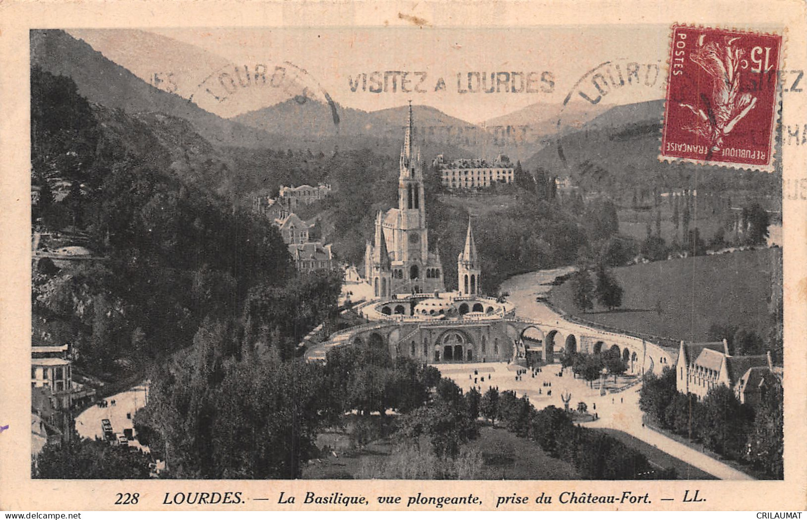 65-LOURDES-N°5136-B/0257 - Lourdes