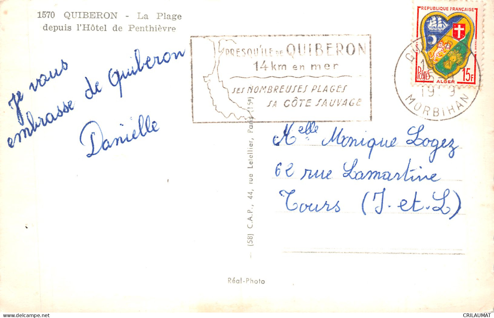 56-QUIBERON-N°5136-B/0119 - Quiberon