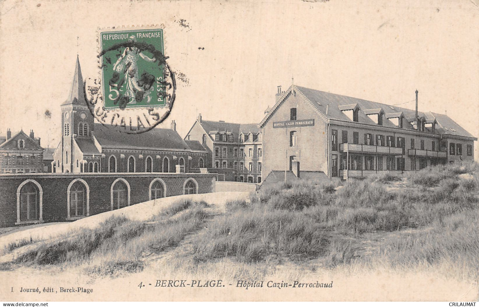 62-BERCK PLAGE-N°5136-B/0025 - Berck