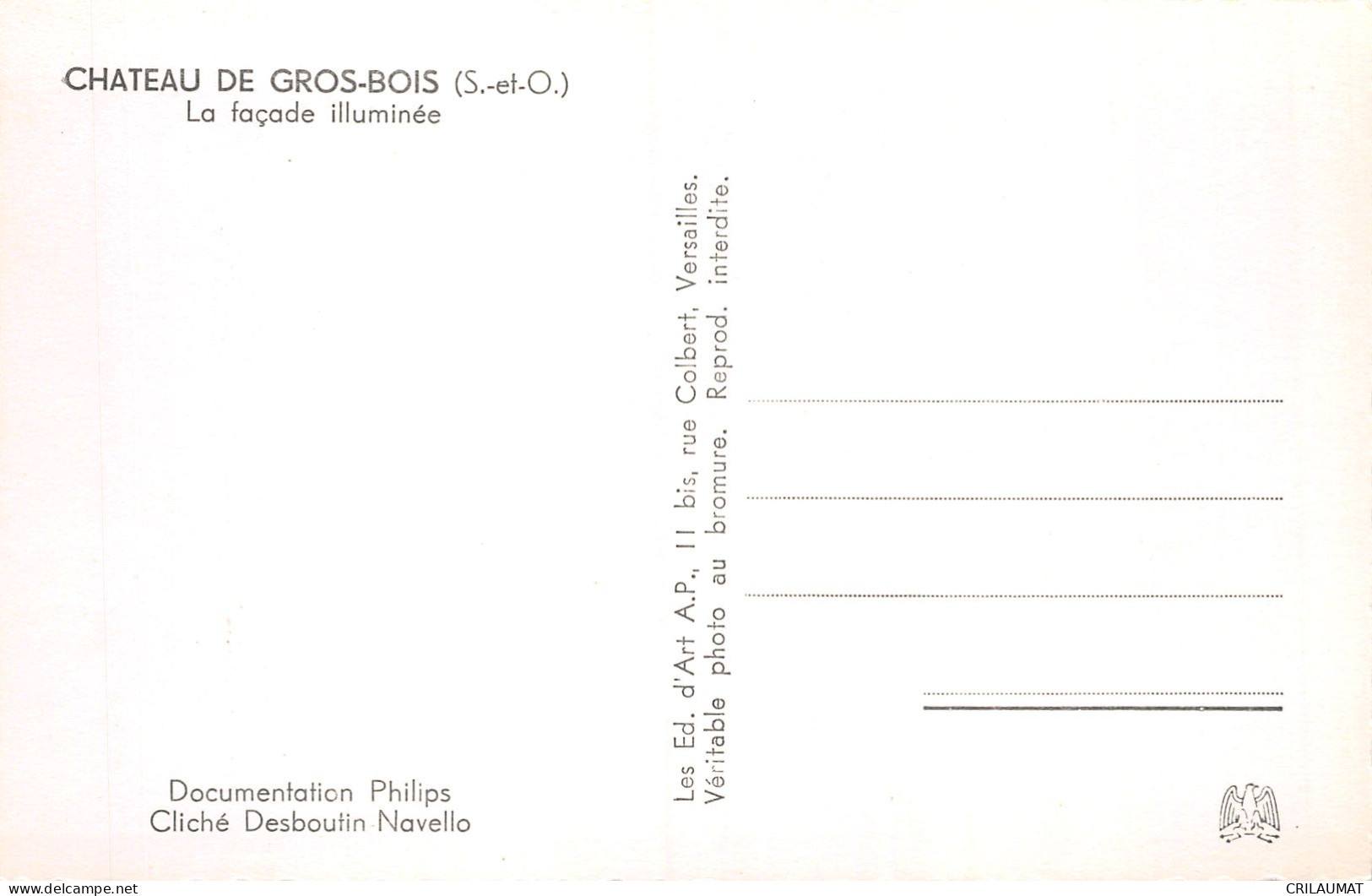 25-GROS BOIS-N°5136-A/0391 - Andere & Zonder Classificatie