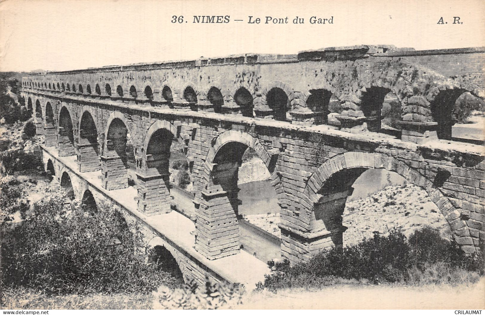 30-LE PONT DU GARD-N°5136-A/0299 - Autres & Non Classés