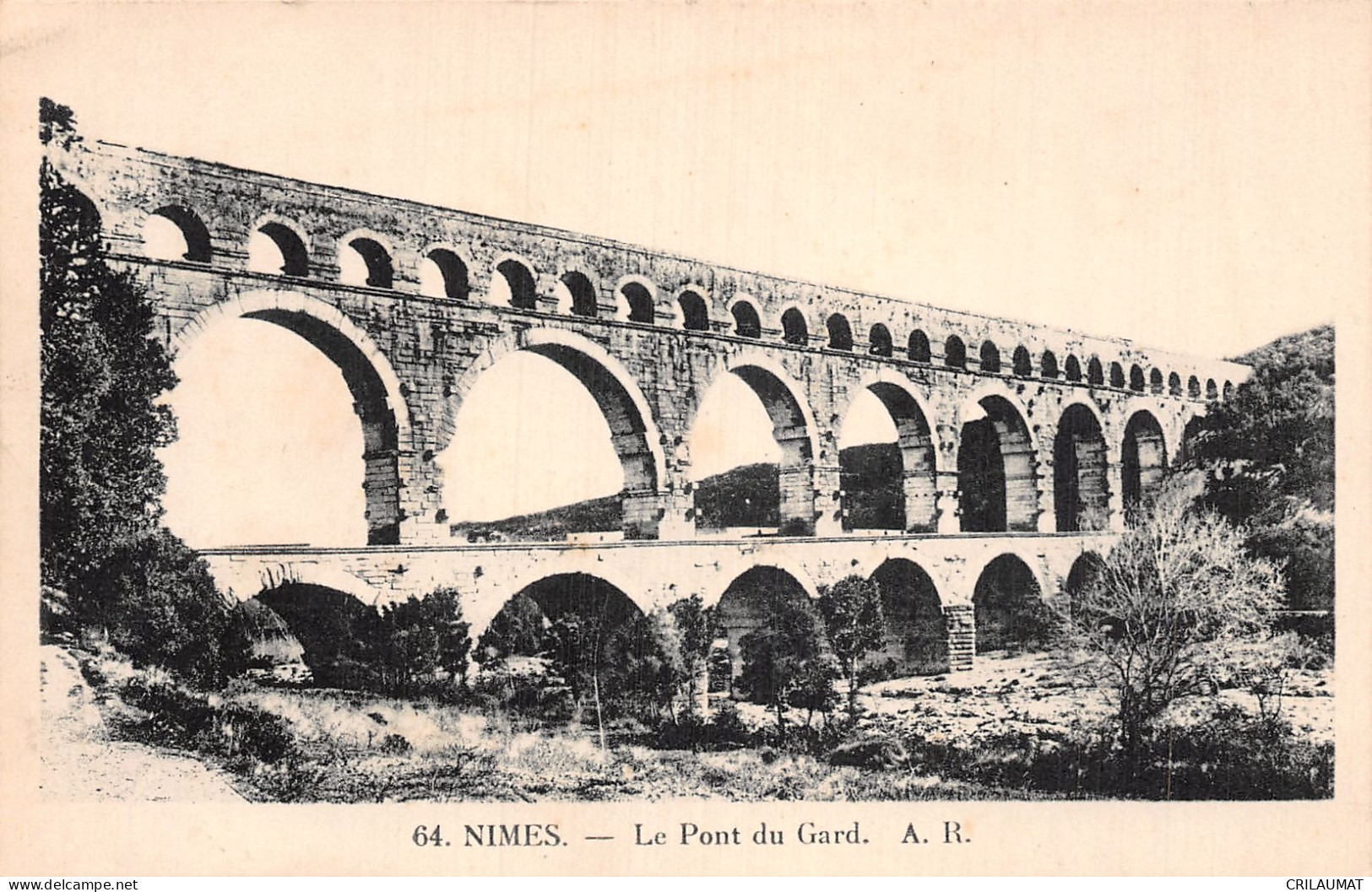 30-LE PONT DU GARD-N°5136-A/0297 - Autres & Non Classés