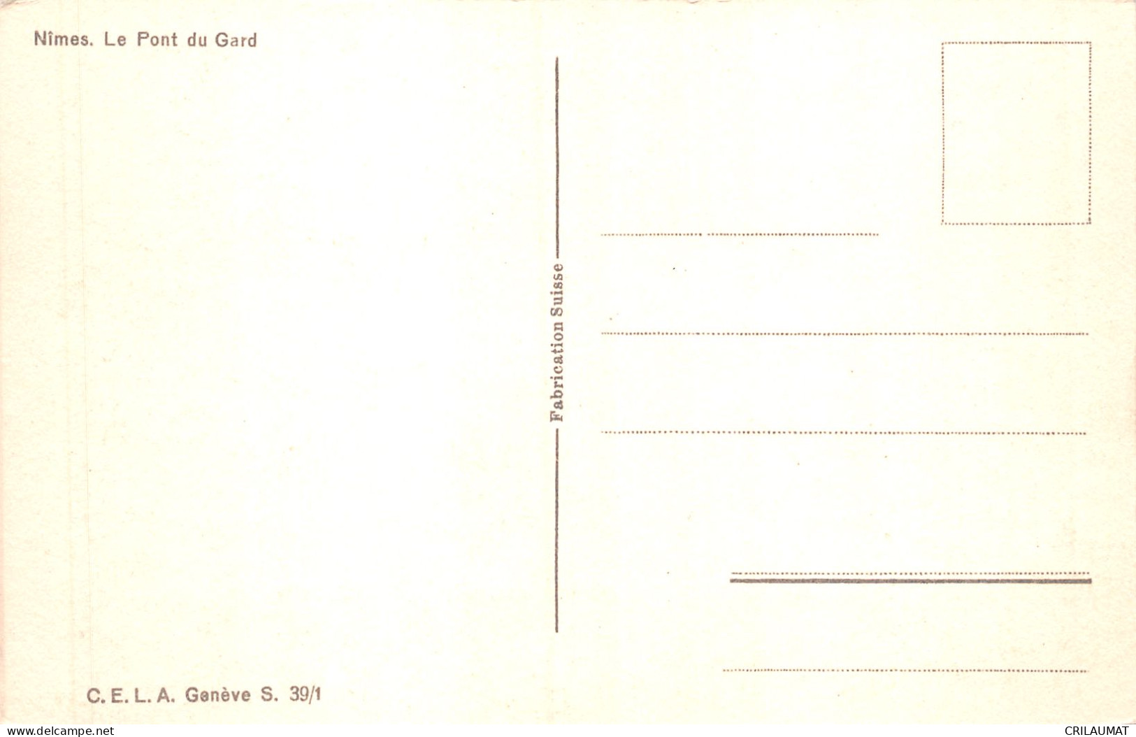 30-LE PONT DU GARD-N°5136-A/0269 - Other & Unclassified