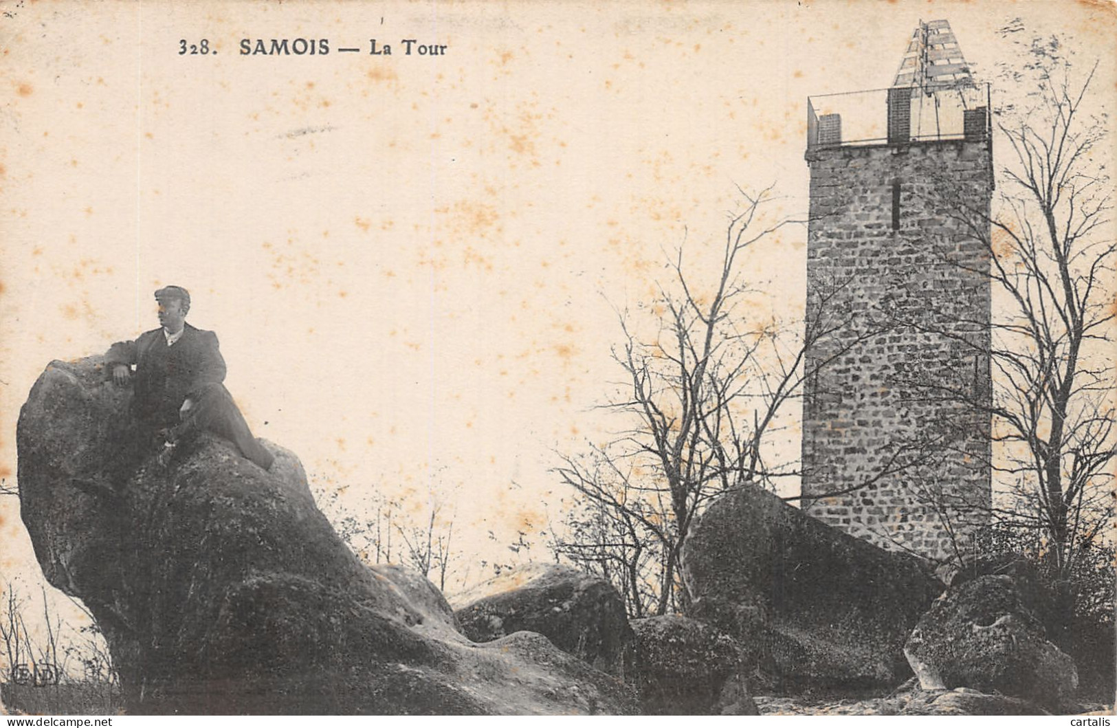 77-SAMOIS-N°4190-H/0371 - Samois