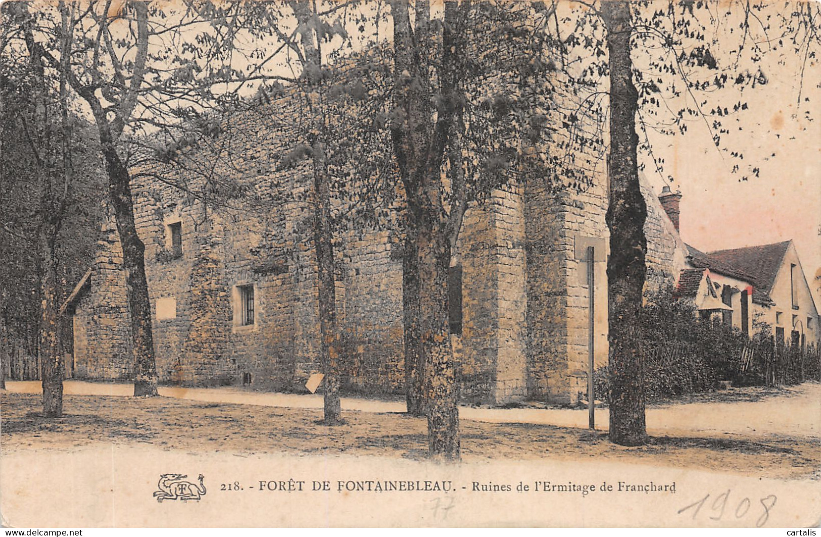 77-FONTAINEBLEAU-N°4190-H/0363 - Fontainebleau