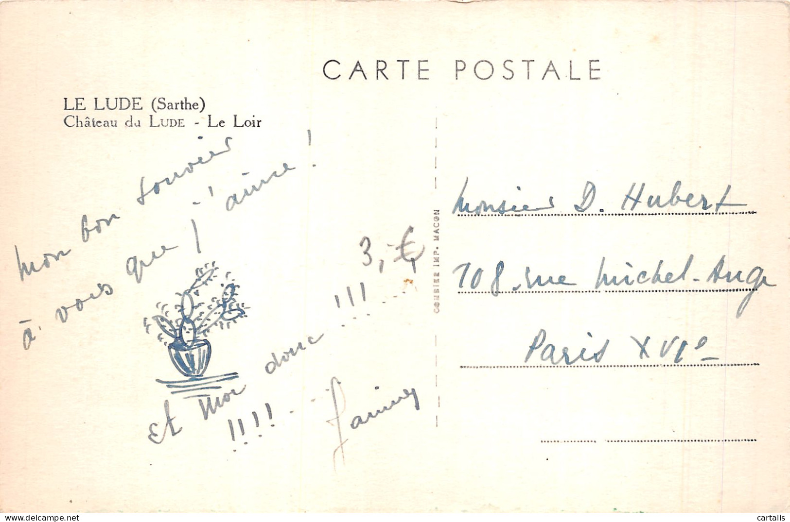 72-LE LUDE-N°4190-H/0349 - Other & Unclassified