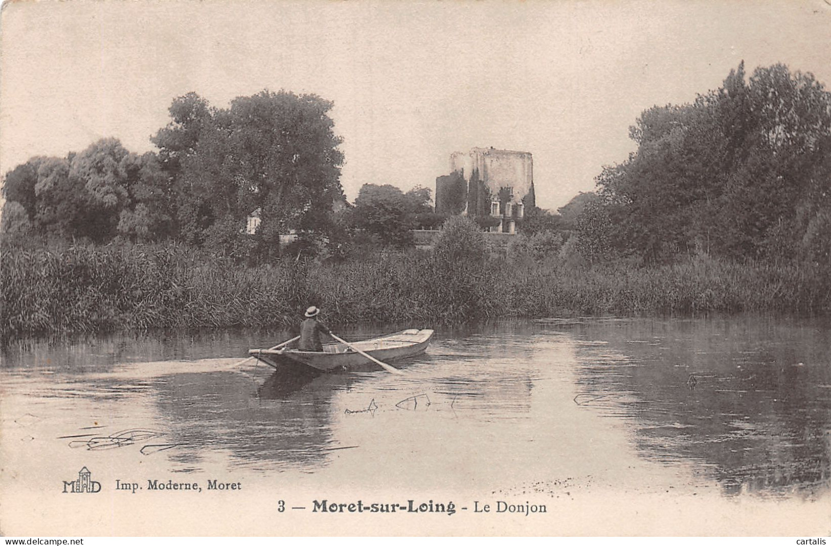 77-MORET SUR LOING-N°4190-H/0301 - Moret Sur Loing