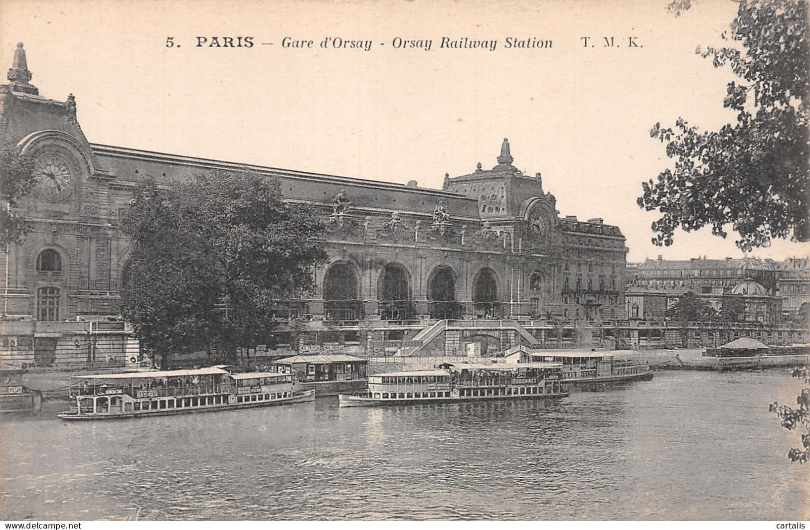 75-PARIS GARE D ORSAY-N°4190-H/0205 - Métro Parisien, Gares