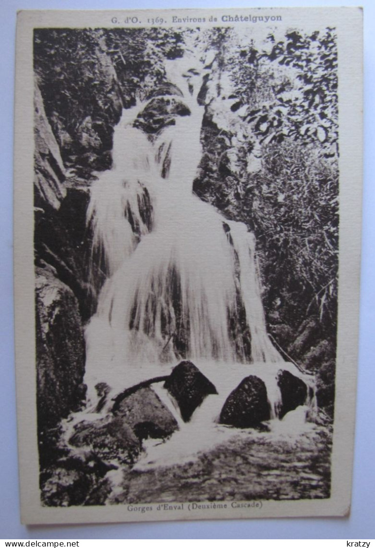 FRANCE - PUY-DE-DÔME - CHÂTEL-GUYON - Gorge D'Enval - Deuxième Cascade - 1935 - Châtel-Guyon