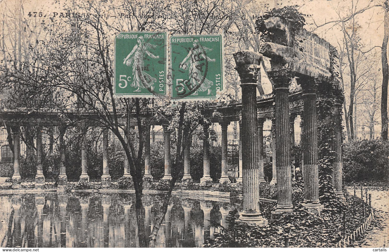 75-PARIS PARC MONCEAU-N°4190-H/0085 - Parken, Tuinen