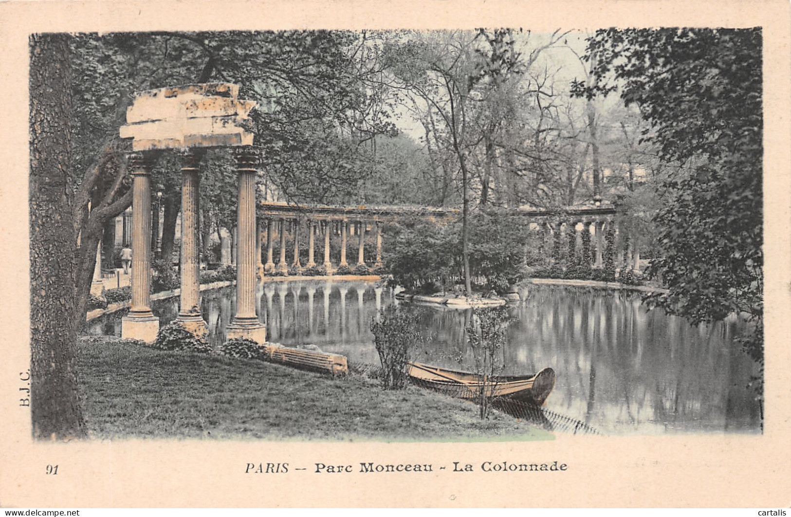 75-PARIS PARC MONCEAU-N°4190-H/0077 - Parken, Tuinen