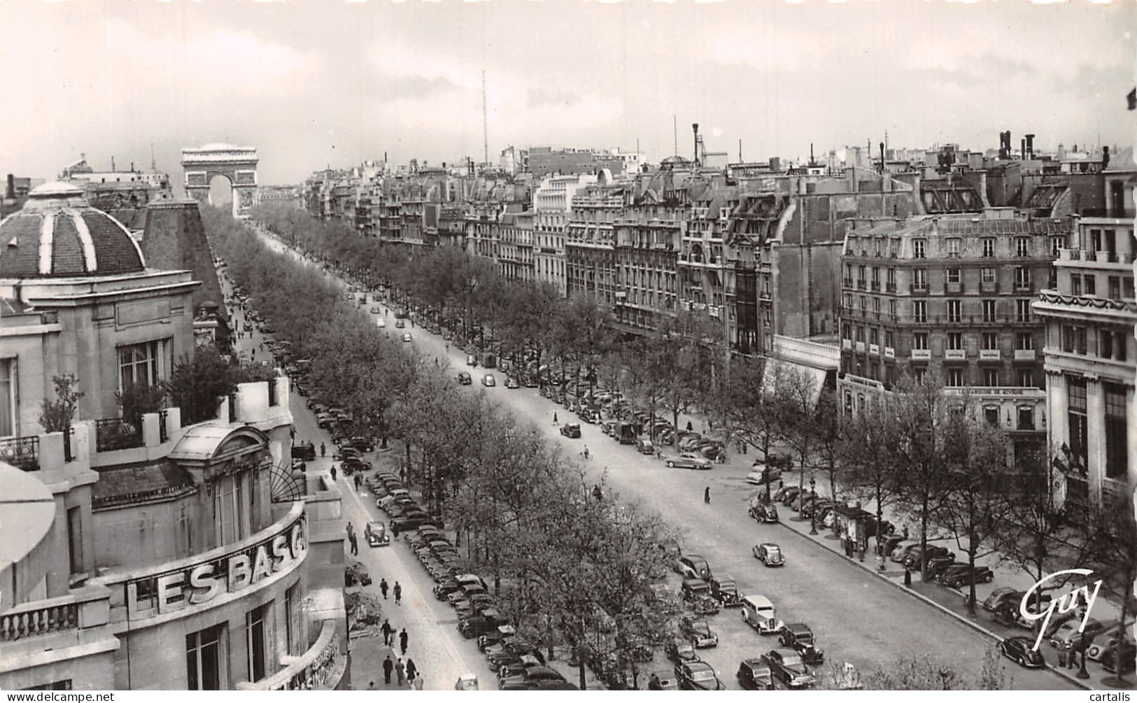 75-PARIS AVENUE DES CHAMPS ELYSEES-N°4190-H/0055 - Champs-Elysées