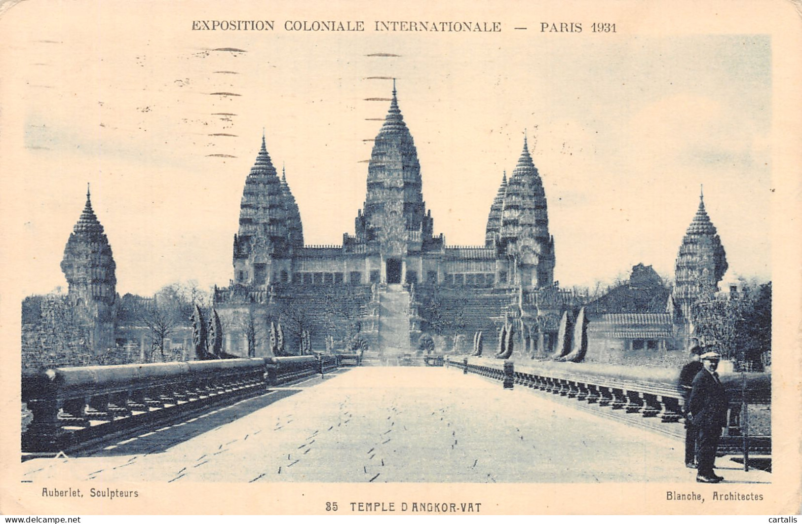 75-PARIS EXPO COLONIALE INTERNATIONALE ANGKOR VAT-N°4190-H/0033 - Expositions