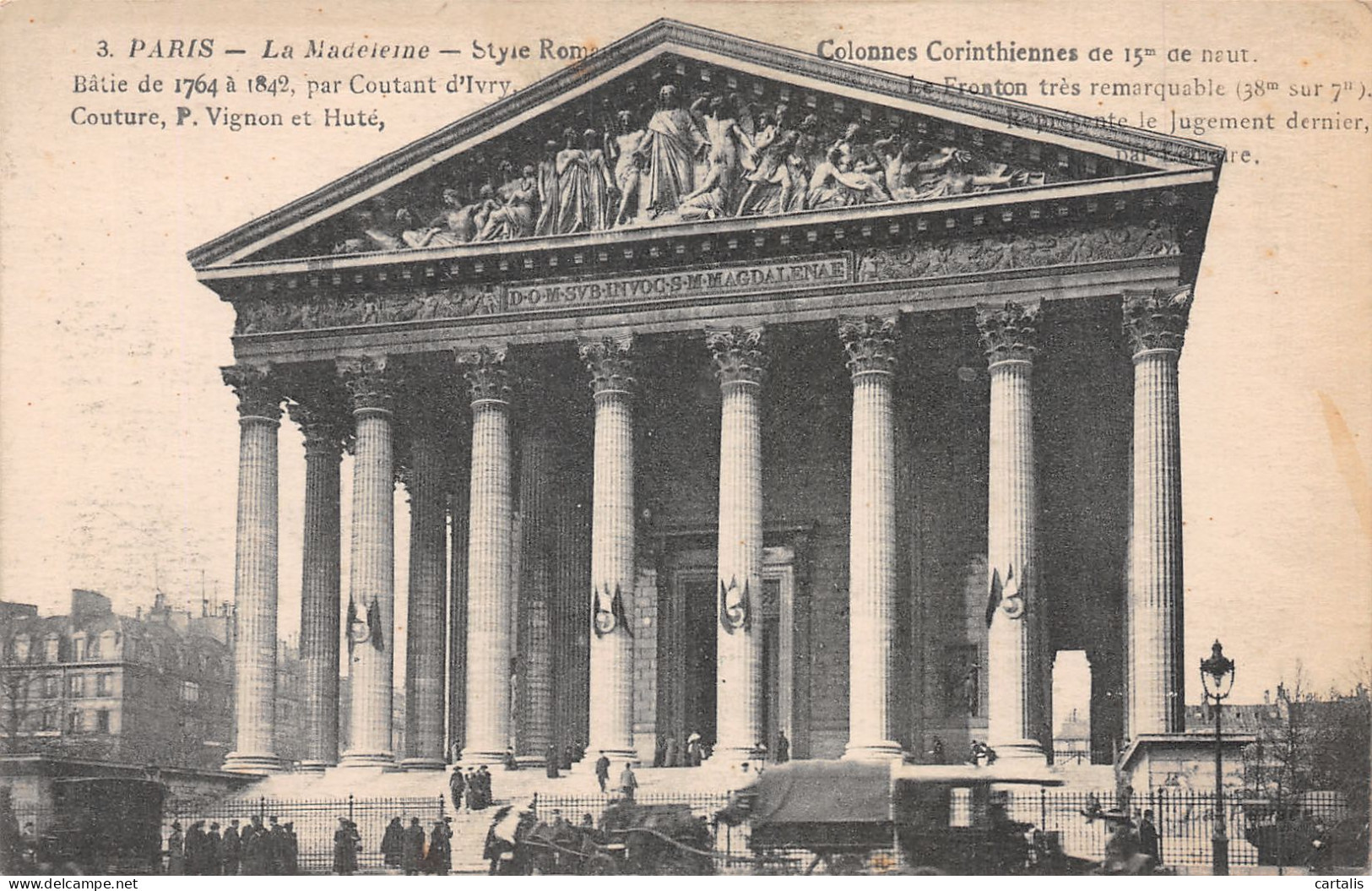 75-PARIS LA MADELEINE-N°4190-H/0025 - Andere & Zonder Classificatie