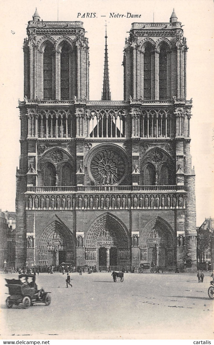 75-PARIS NOTRE DAME-N°4190-H/0003 - Notre-Dame De Paris