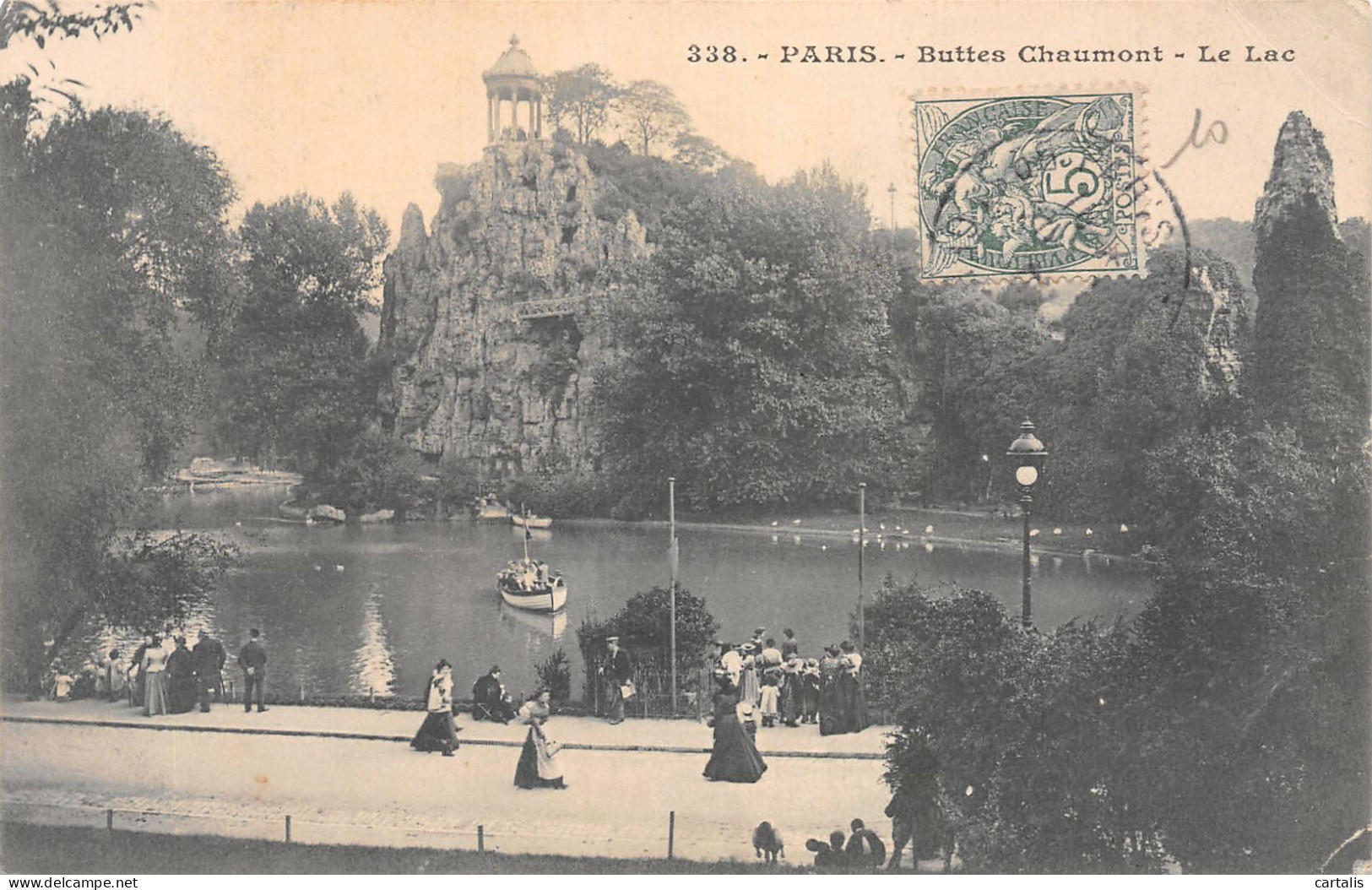 75-PARIS BUTTES CHAUMONT-N°4190-G/0343 - Andere & Zonder Classificatie