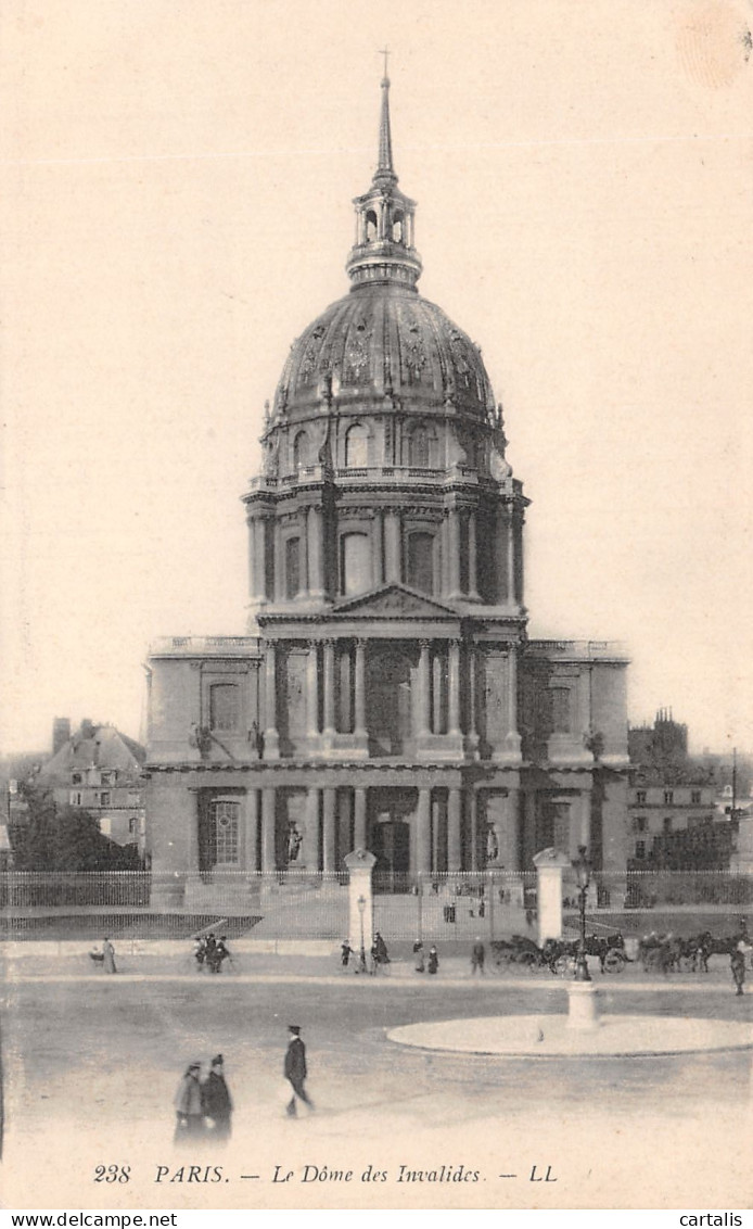 75-PARIS LES INVALIDES-N°4190-G/0323 - Andere & Zonder Classificatie