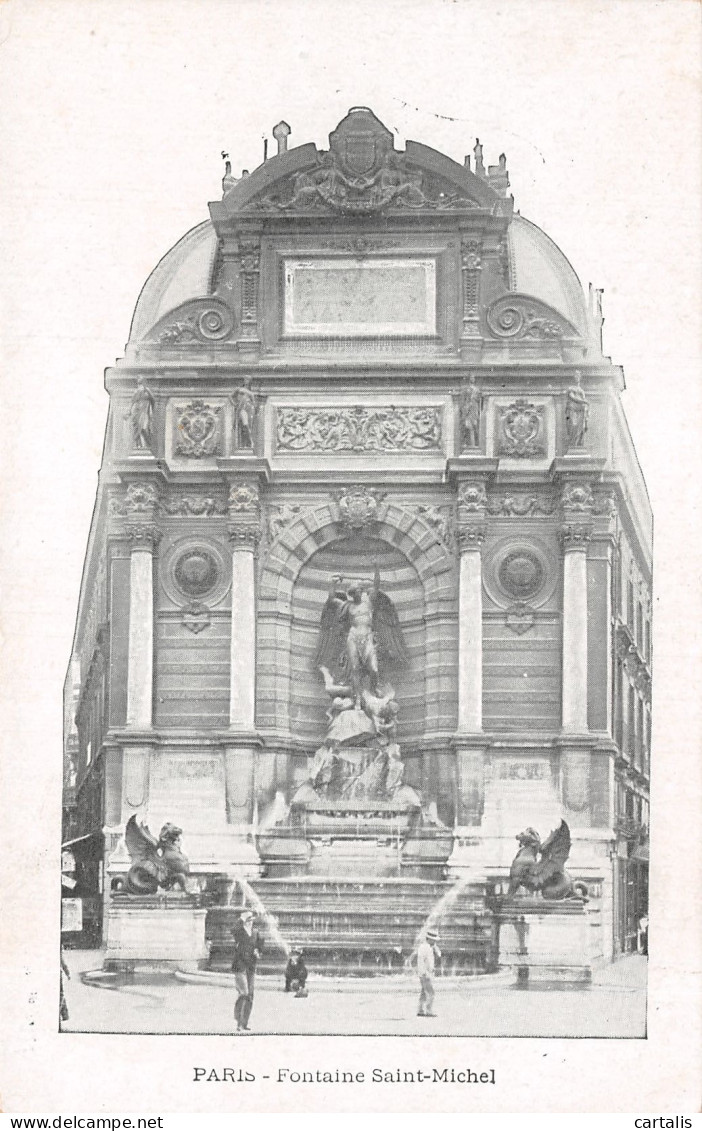 75-PARIS FONTAINE SAINT MICHEL-N°4190-G/0311 - Andere & Zonder Classificatie