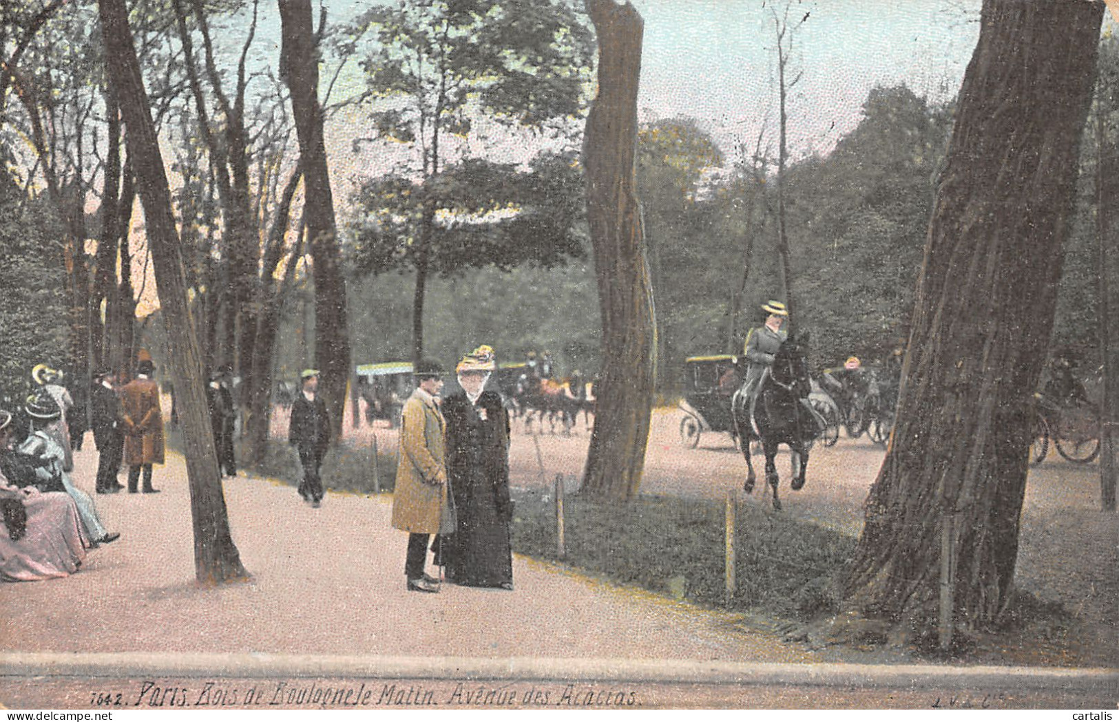 75-PARIS BOIS DE BOULOGNE-N°4190-G/0275 - Andere & Zonder Classificatie