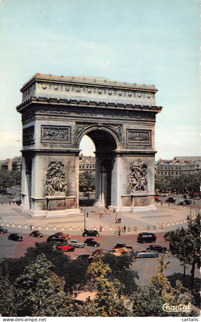 75-PARIS ARC DE TRIOMPHE-N°4190-G/0267 - Arc De Triomphe