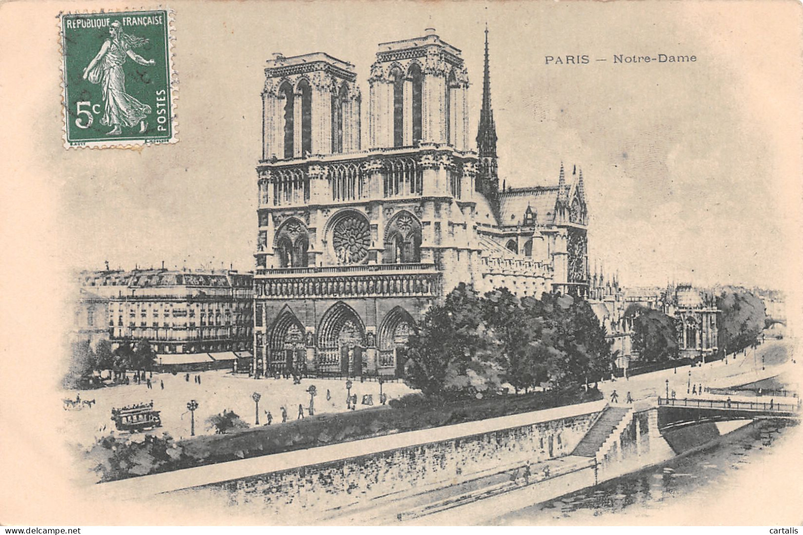 75-PARIS NOTRE DAME-N°4190-G/0223 - Notre-Dame De Paris