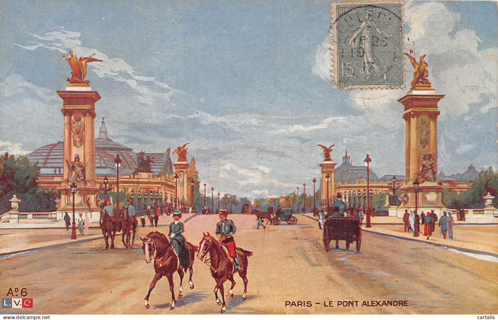 75-PARIS PONT ALEXANDRE III-N°4190-G/0217 - Andere & Zonder Classificatie