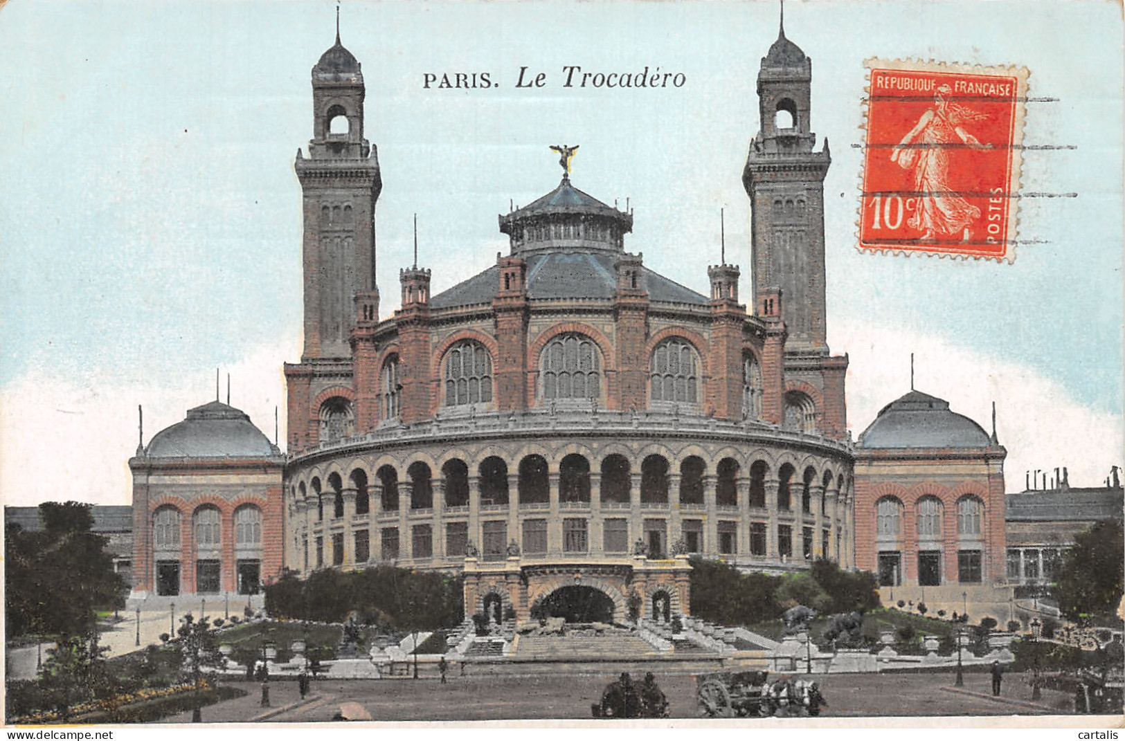 75-PARIS LE TROCADERO-N°4190-G/0189 - Andere & Zonder Classificatie