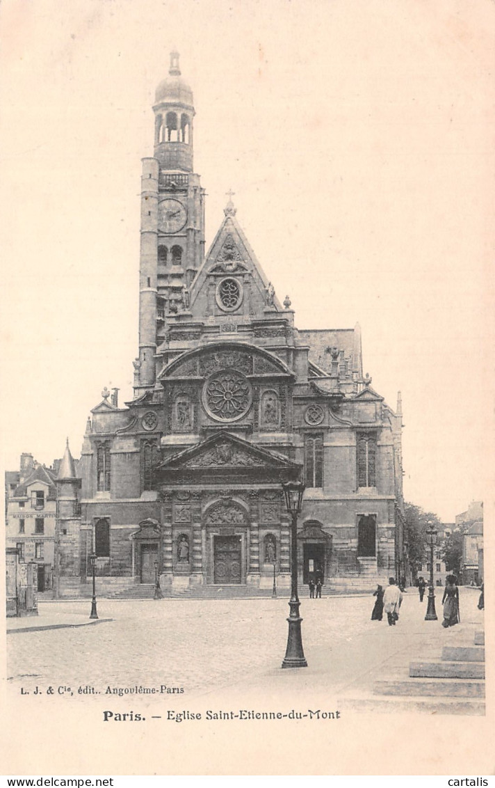 75-PARIS EGLISE SAINT ETIENNE DU MONT-N°4190-G/0167 - Kirchen