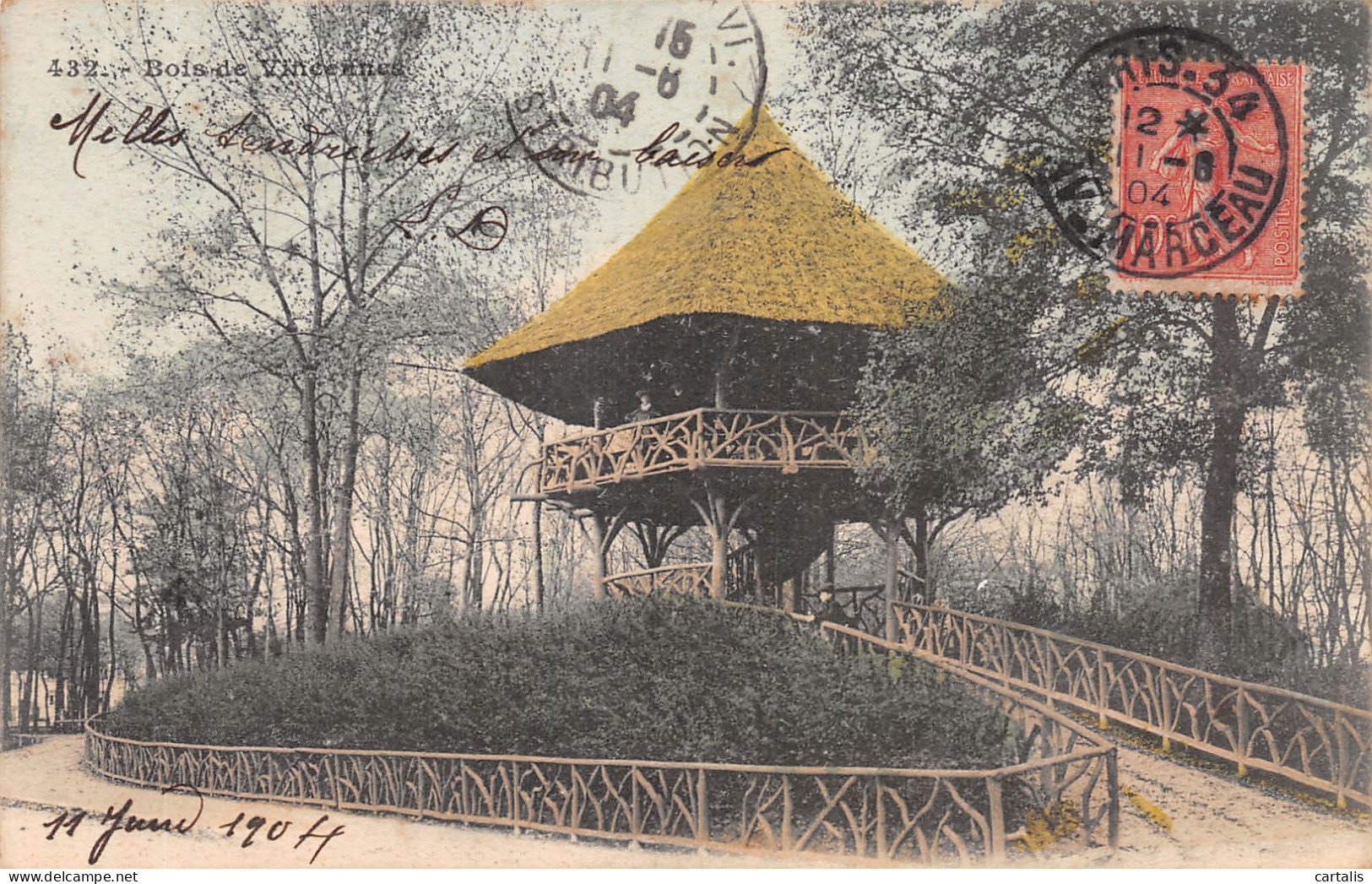 75-PARIS BOIS DE VINCENNES-N°4190-G/0071 - Other & Unclassified