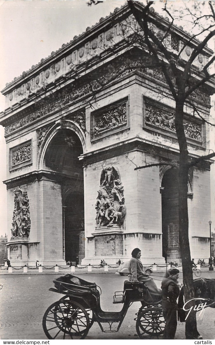 75-PARIS ARC DE TRIOMPHE-N°4190-G/0027 - Arc De Triomphe