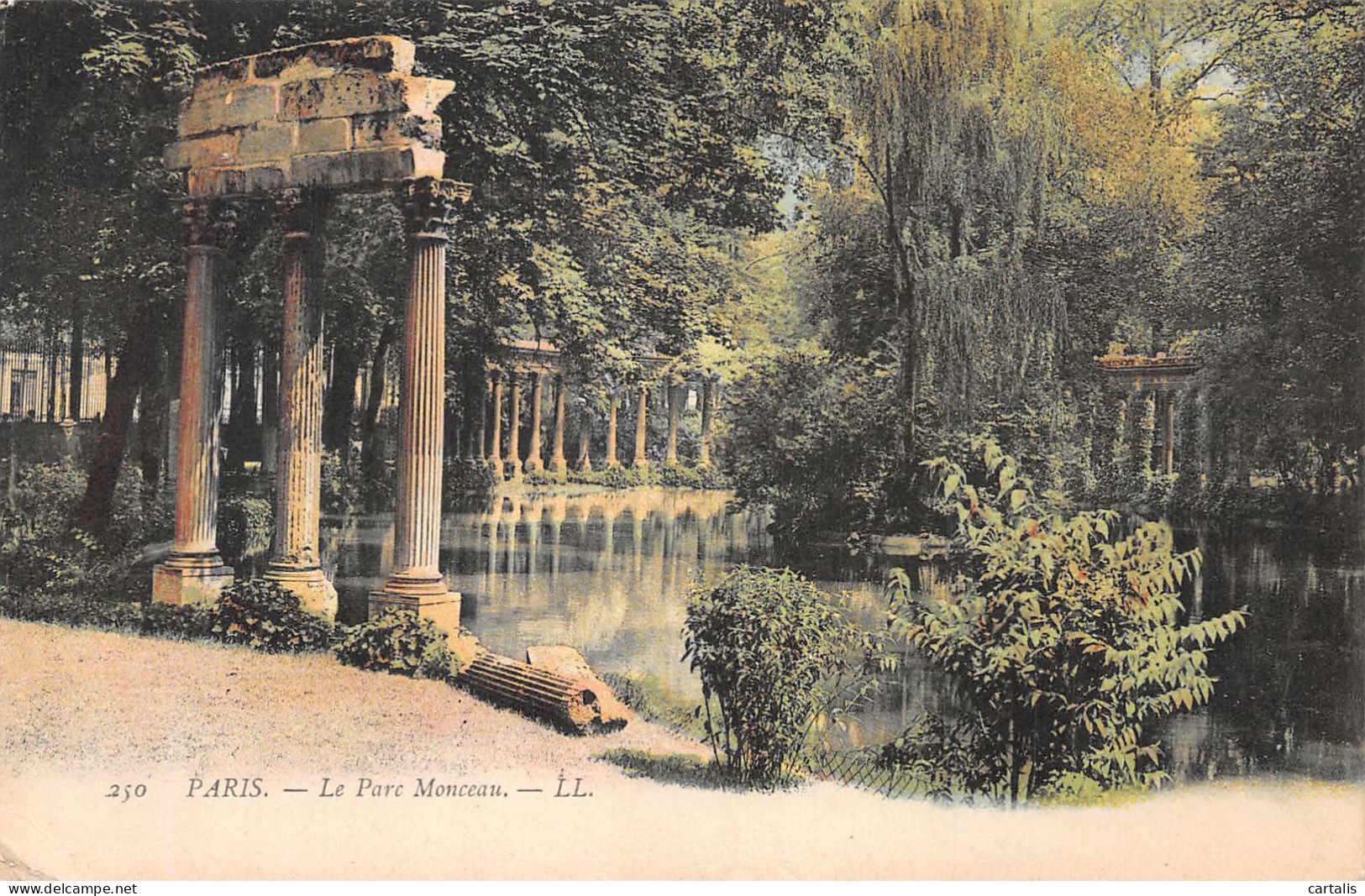 75-PARIS PARC MONCEAU-N°4190-F/0381 - Parchi, Giardini