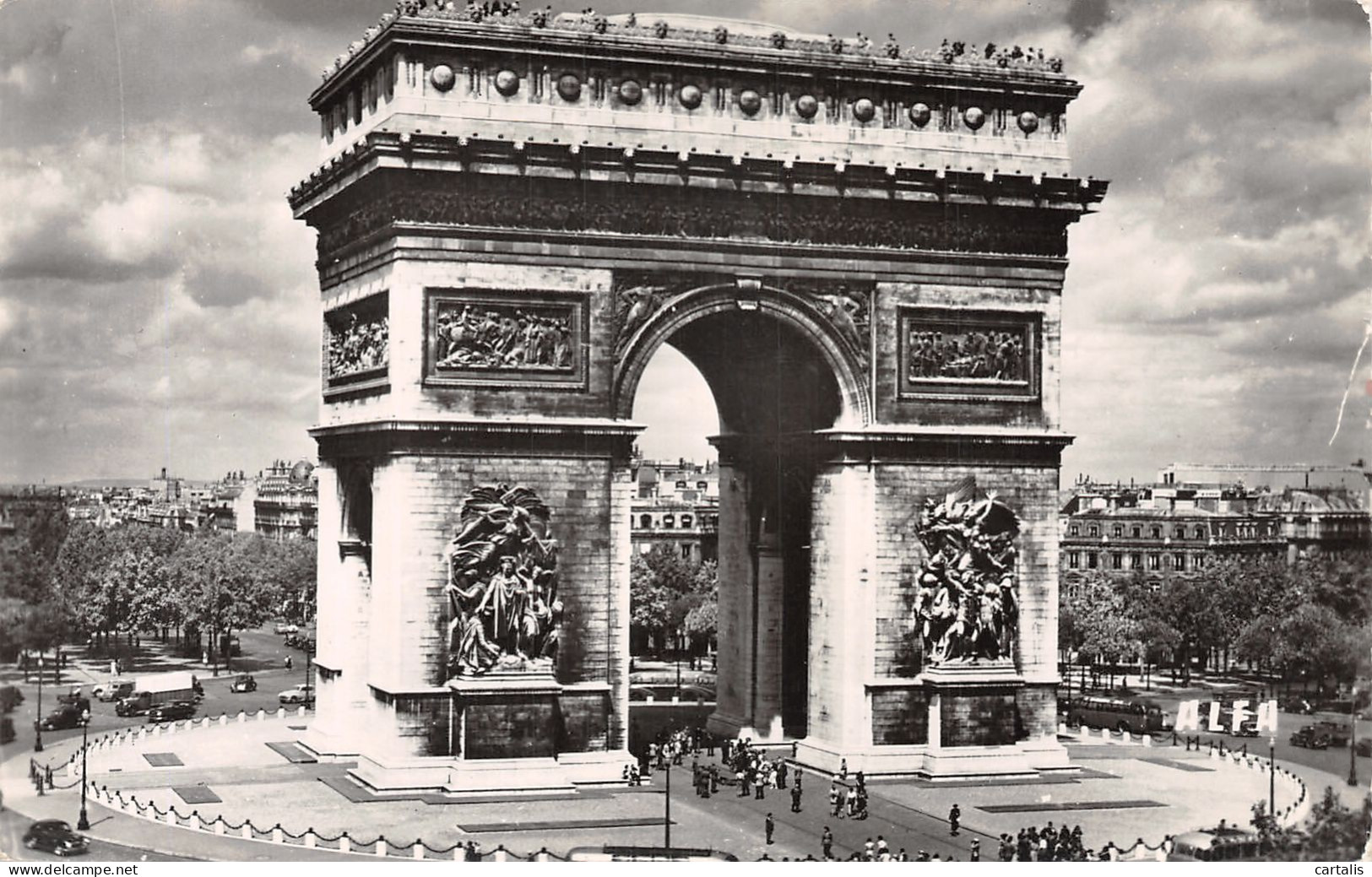 75-PARIS ARC DU TRIOMPHE-N°4190-F/0373 - Triumphbogen