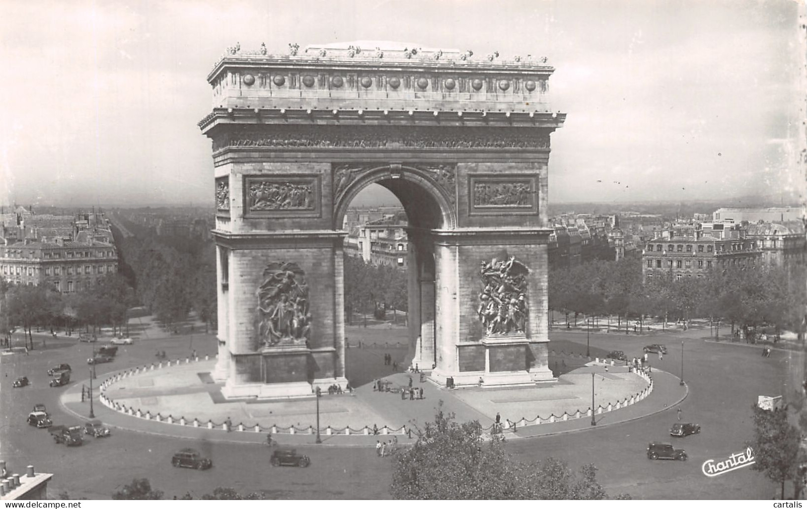 75-PARIS ARC DU TRIOMPHE-N°4190-F/0339 - Arc De Triomphe