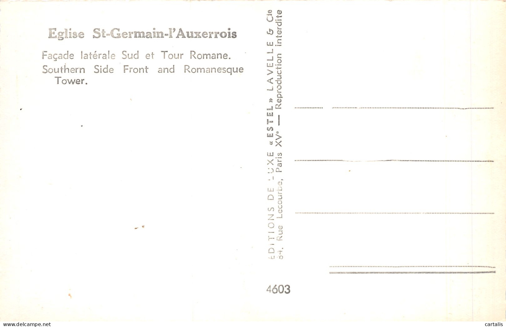 75-PARIS EGLISE SAINT GERMAIN L AUXERROIS-N°4190-F/0289 - Eglises