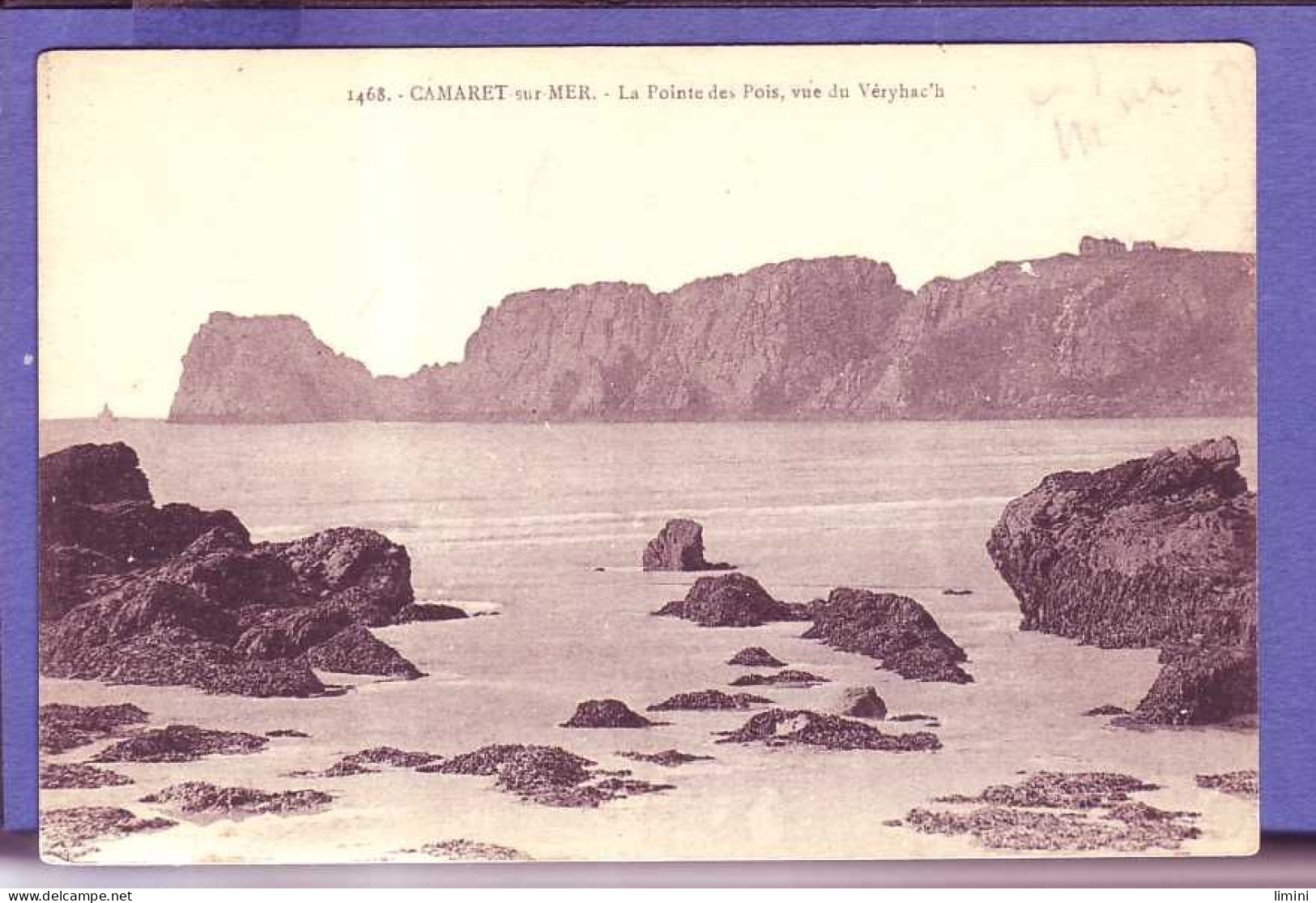 28 - CAMARET Sur MER - POINTE Des POIS , VUE DE VÉRYHAC''H' - Camaret-sur-Mer