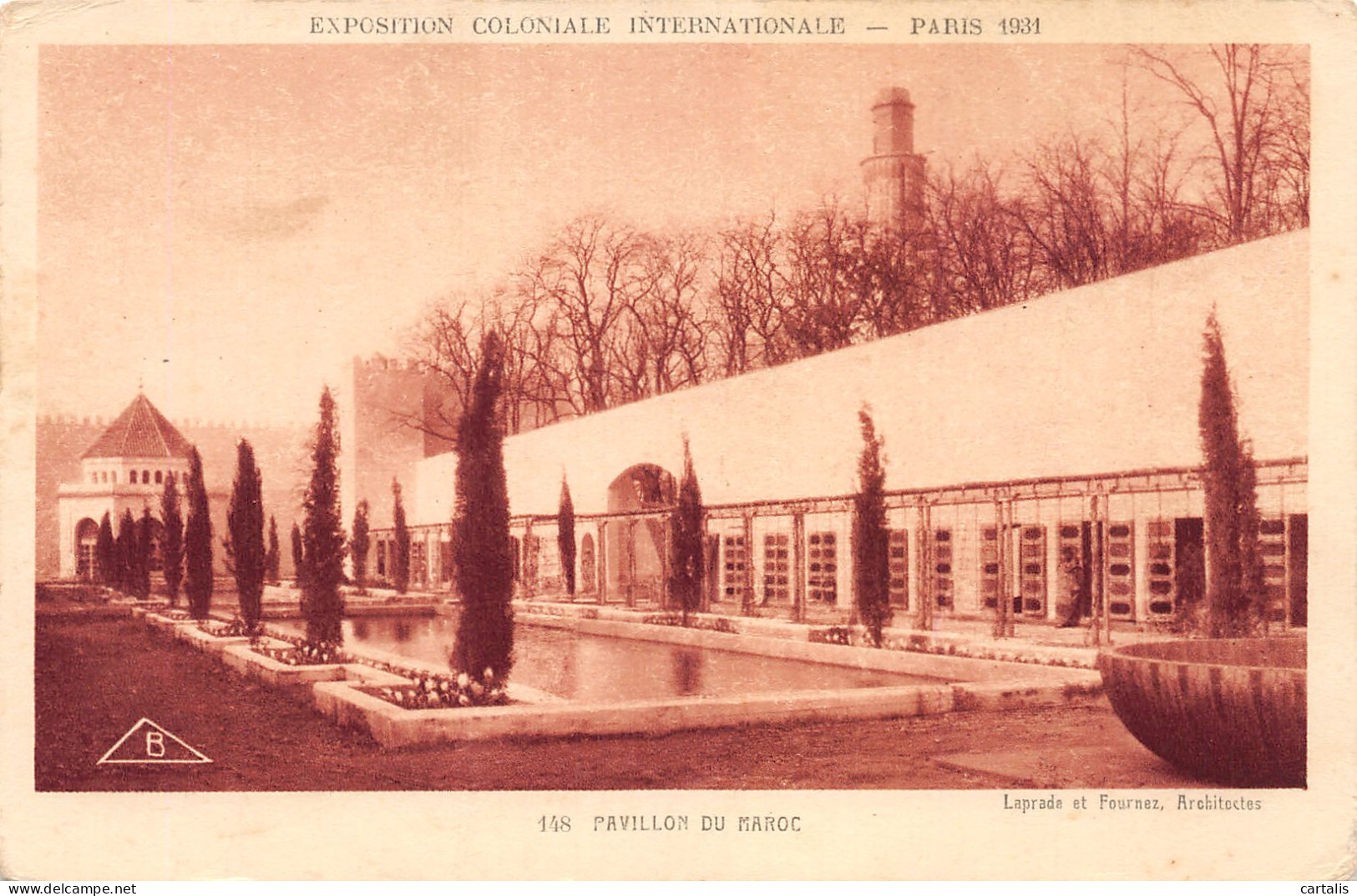 75-PARIS EXPO COLONIALE INTERNATIONALE PAVILLON DU MAROC-N°4190-F/0261 - Mostre