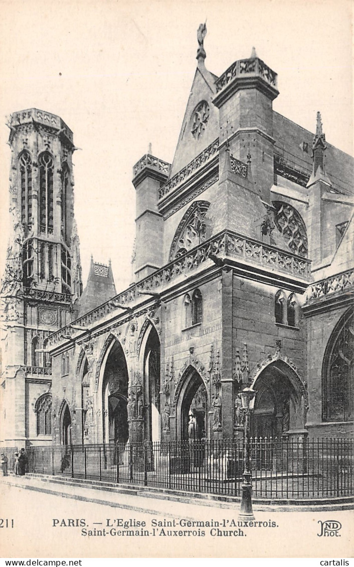 75-PARIS EGLISE SAINT GERMAIN L AUXERROIS-N°4190-F/0221 - Churches