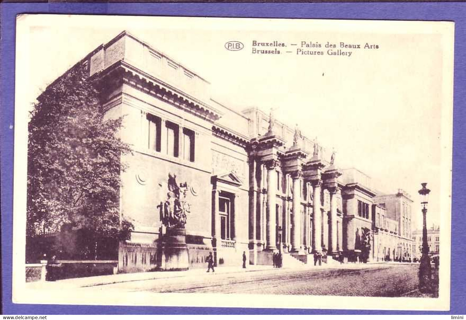 BELGIQUE - BRUXELLES - PALAIS Des BEAUX ARTS - ANIMÉE + - Monumentos, Edificios