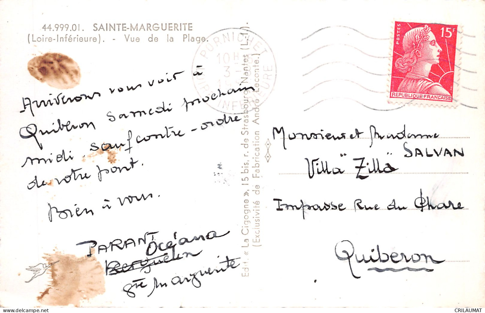 44-SAINTE MARGUERITE-N°5136-F/0019 - Other & Unclassified