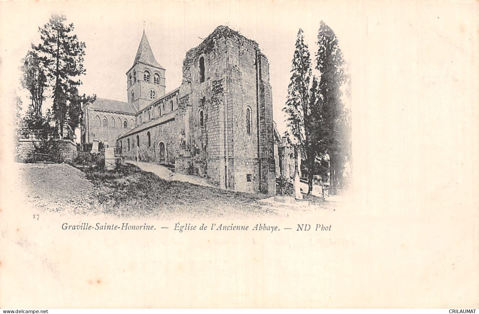 76-GRAVILLE SAINTE HONORINE-N°5136-E/0333 - Otros & Sin Clasificación