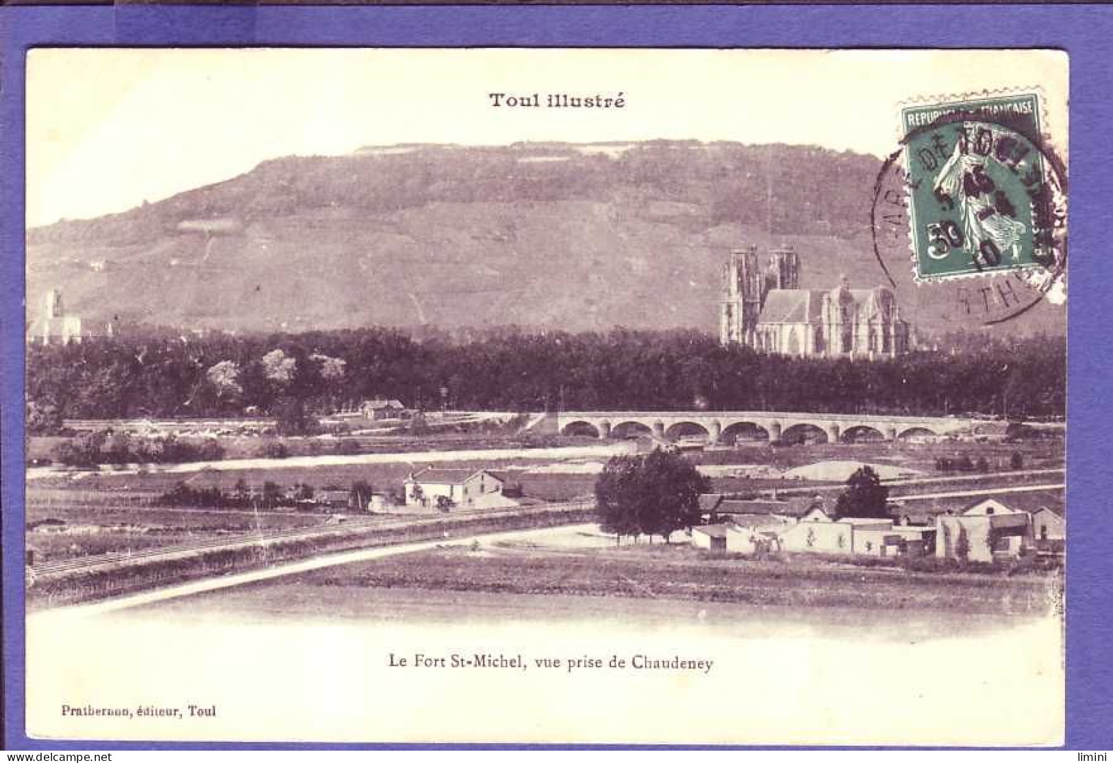 54 - TOUL - FORT SAINT MICHEL - VUE PRISE De CHANDENEY -  - Toul