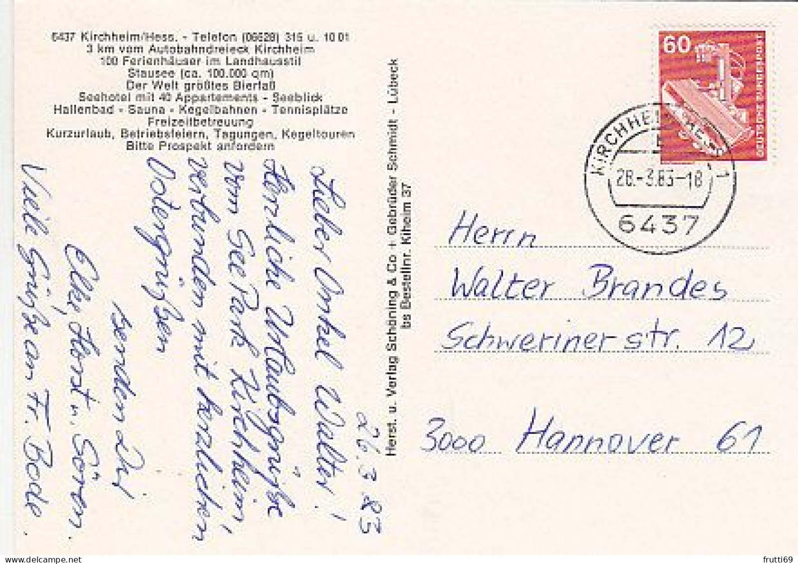 AK 211598 GERMANY - Kirchheim / Hess. - See Park - Andere & Zonder Classificatie