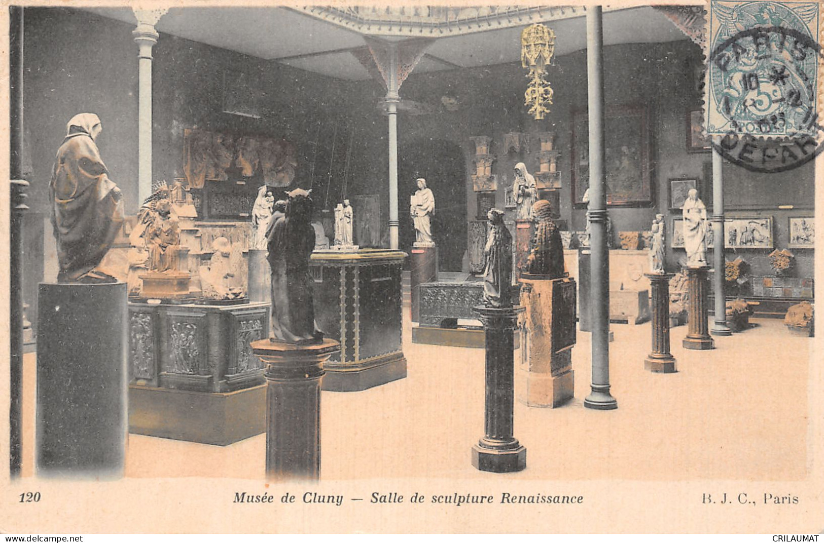 75-PARIS MUSEE DE CLUNY-N°5136-E/0069 - Andere & Zonder Classificatie