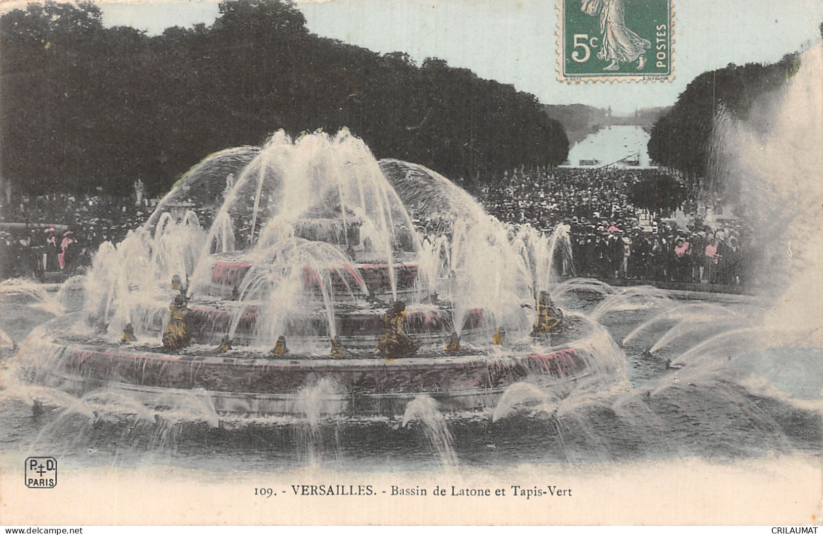 78-VERSAILLES BASSIN DE LATONE-N°5136-E/0023 - Versailles (Château)