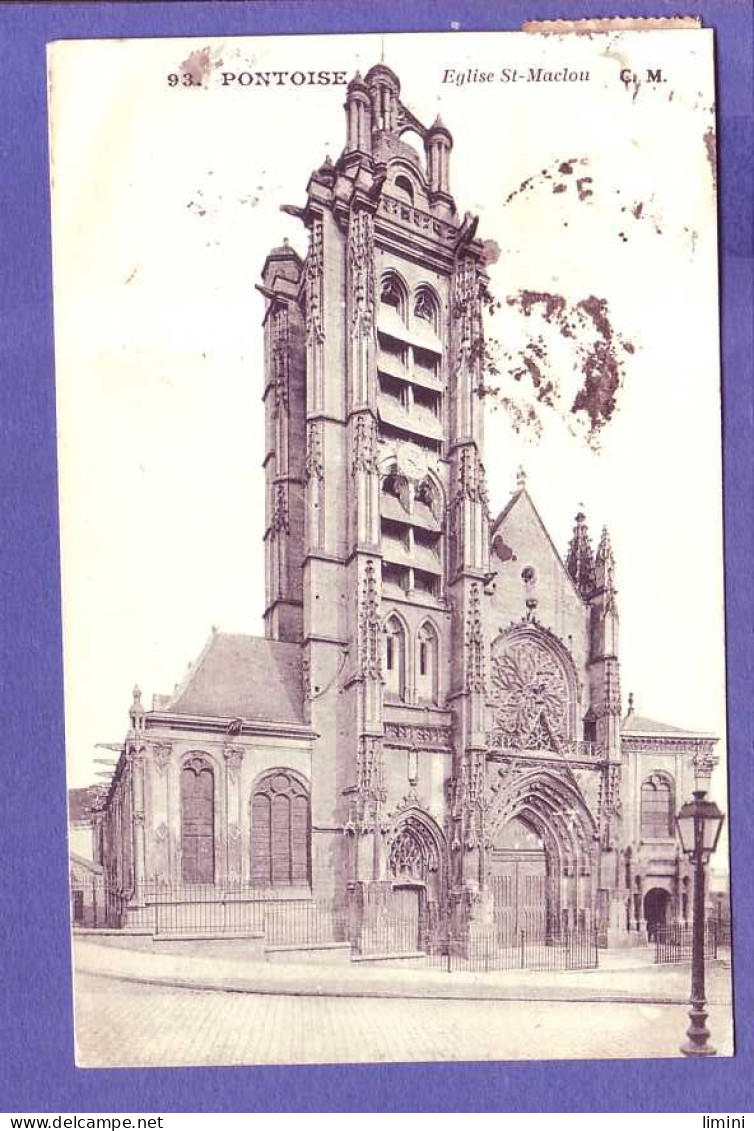 95 - PONTOISE - ÉGLISE SAINT MACLOU -  - Pontoise