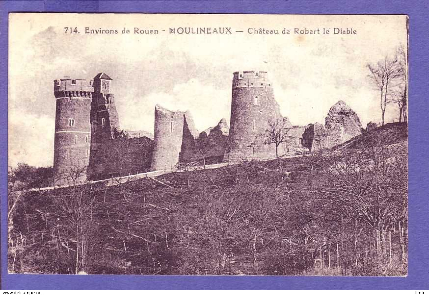 76 - MOULINEAUX - CHATEAU De ROBERT Le DIABLE - ENVIRONS De ROUEN - - Autres & Non Classés