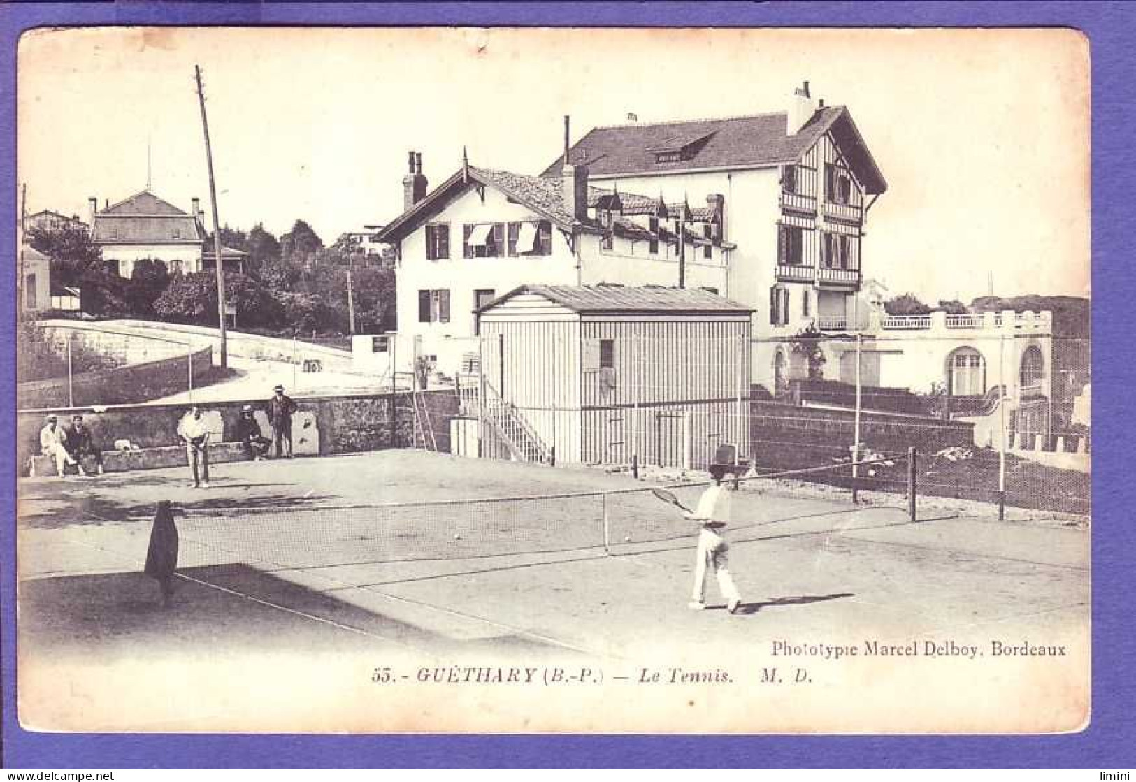 64 - GUÉTHARY - Le TENNIS -  - Guethary