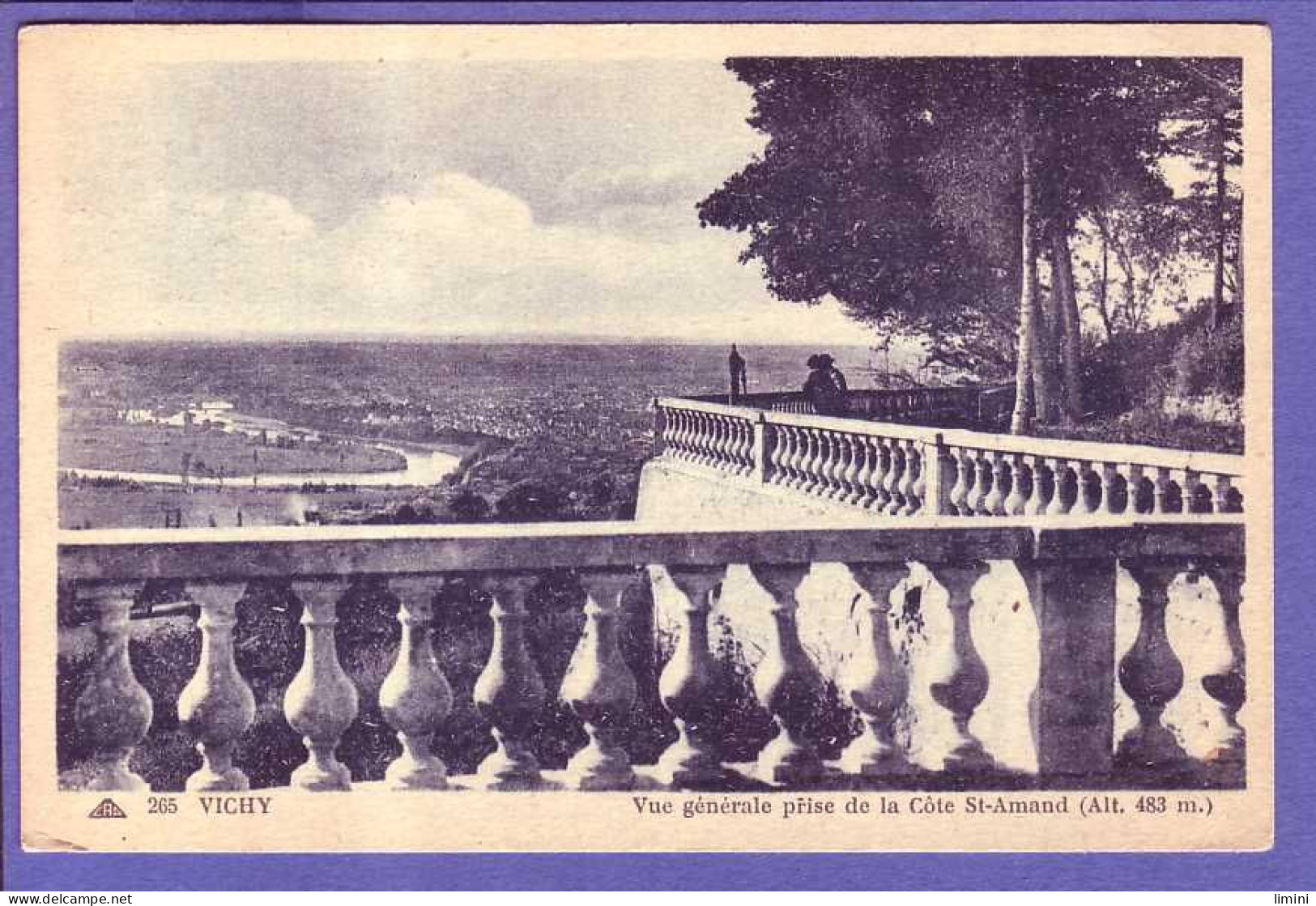 03 - VICHY - VUE GÉNÉRALE - PRISE De La CÔTE SAINT-AMAND -  - Vichy